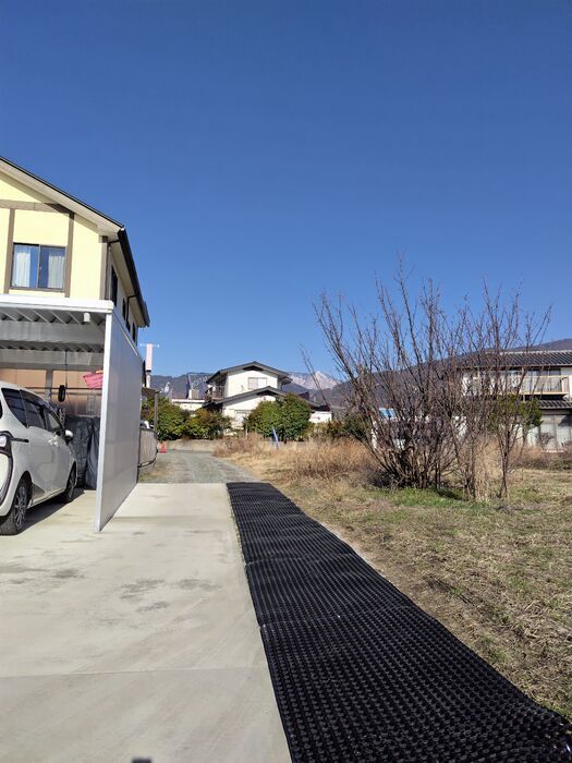 「長野市　外構　エクステリア」泥濘解消