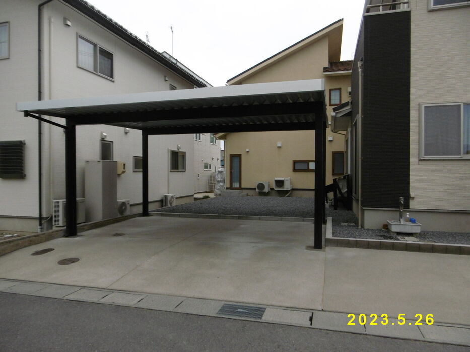 長野市でカーポートを設置しました